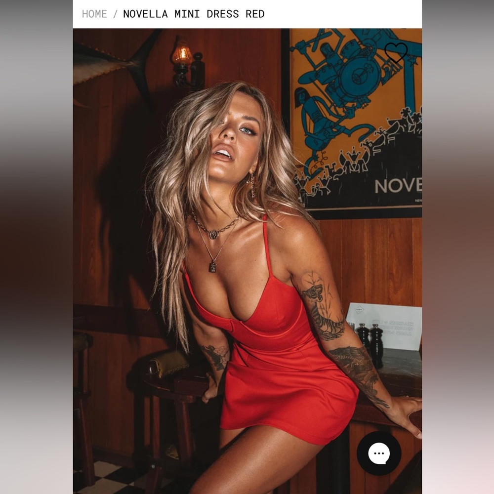 Princess Polly Novella red mini dress